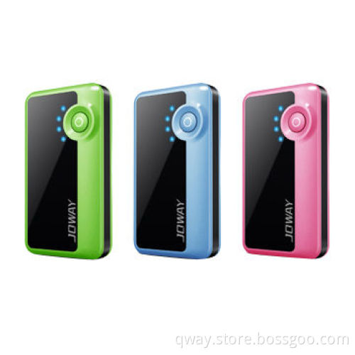 Dual USB Port Power Banks with 7,000mAh Capacity, Various Colors Available, 4 Power Indicator Lights